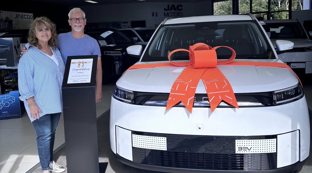 Jaecoo J5 EV Breaks into Australian Top 10 – 1,845 Units Sold Since Launch