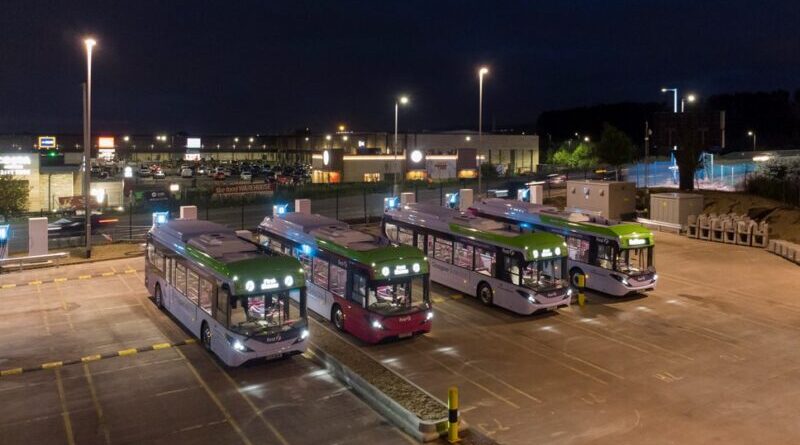 UK Electric Bus Depots Transform Into Grid-Support Power Hubs