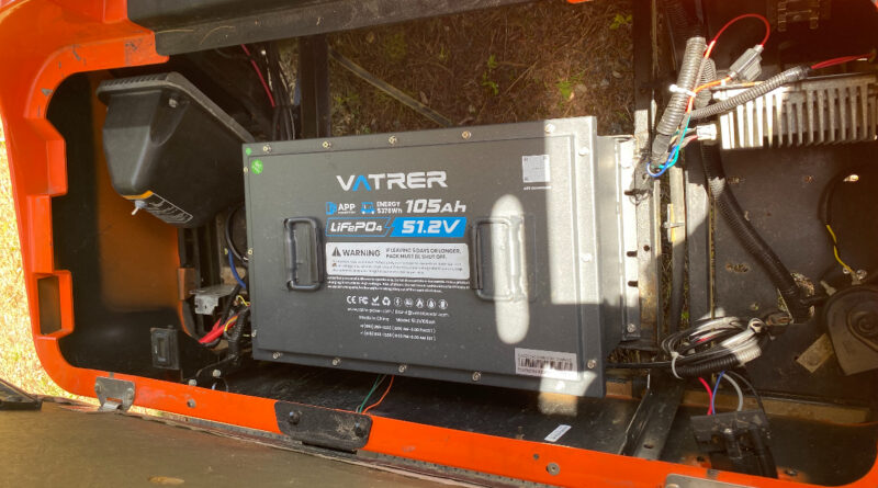 Vatrer LFP battery