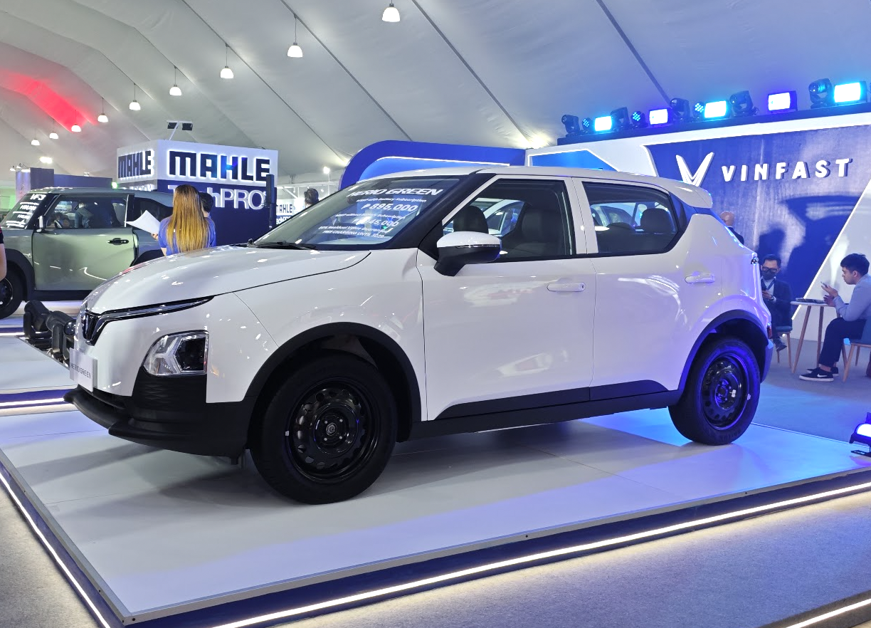 The VF5 (the base car for the Nerio Green taxi) is the standard issue for the Rentapasada program. Photo for CleanTechnica by Raymond Tribdino.