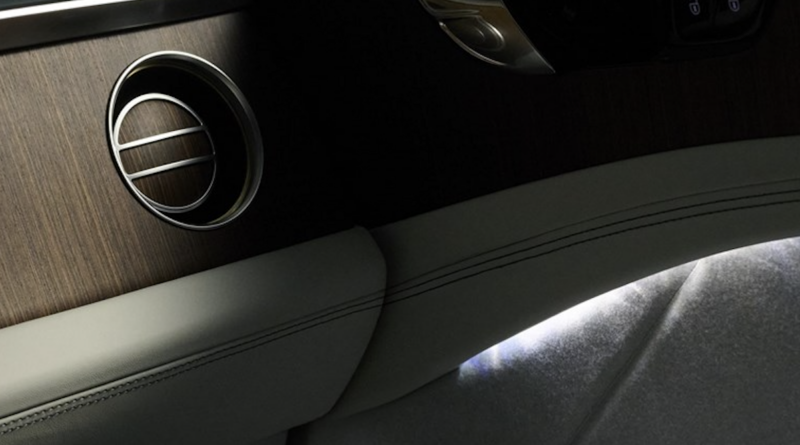 electric car interior