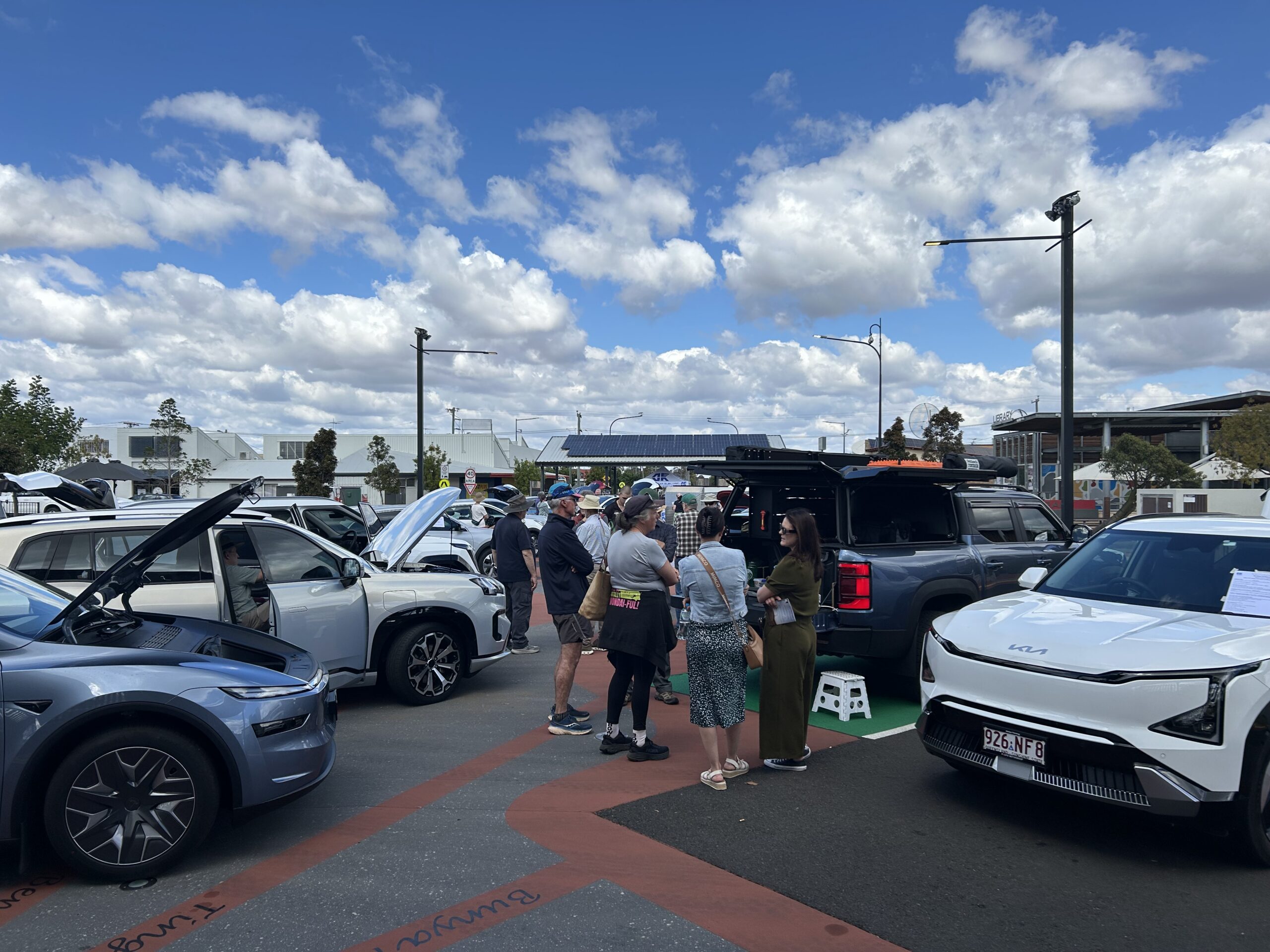 EV Chargers in the Tourist Regions of Queensland