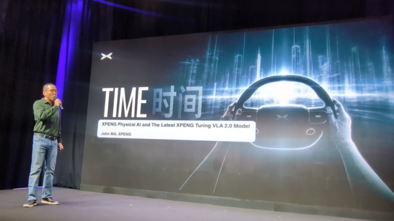 XPENG's John MA at IFA Berlin. Photo by Larry Evans