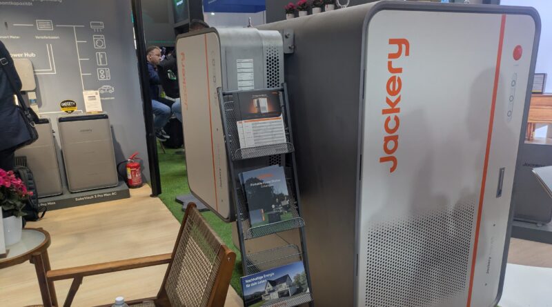 Jackery EnergyGuard Max at IFA Berlin. Photo by Larry Evans