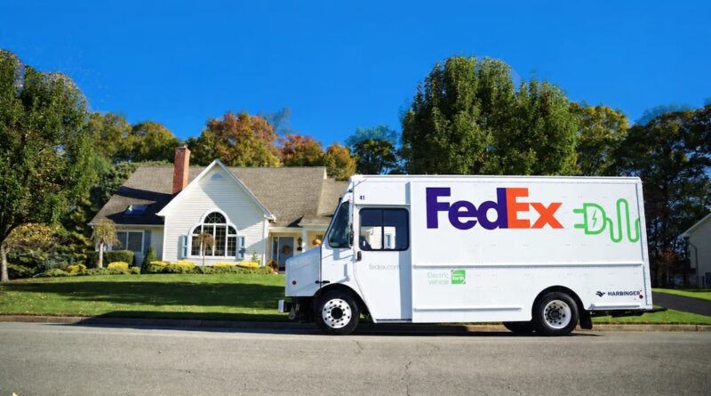 electric trucks harbinger fedex