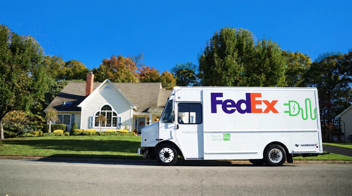 FedEx Orders 2,000 Electric Trucks from Harbinger