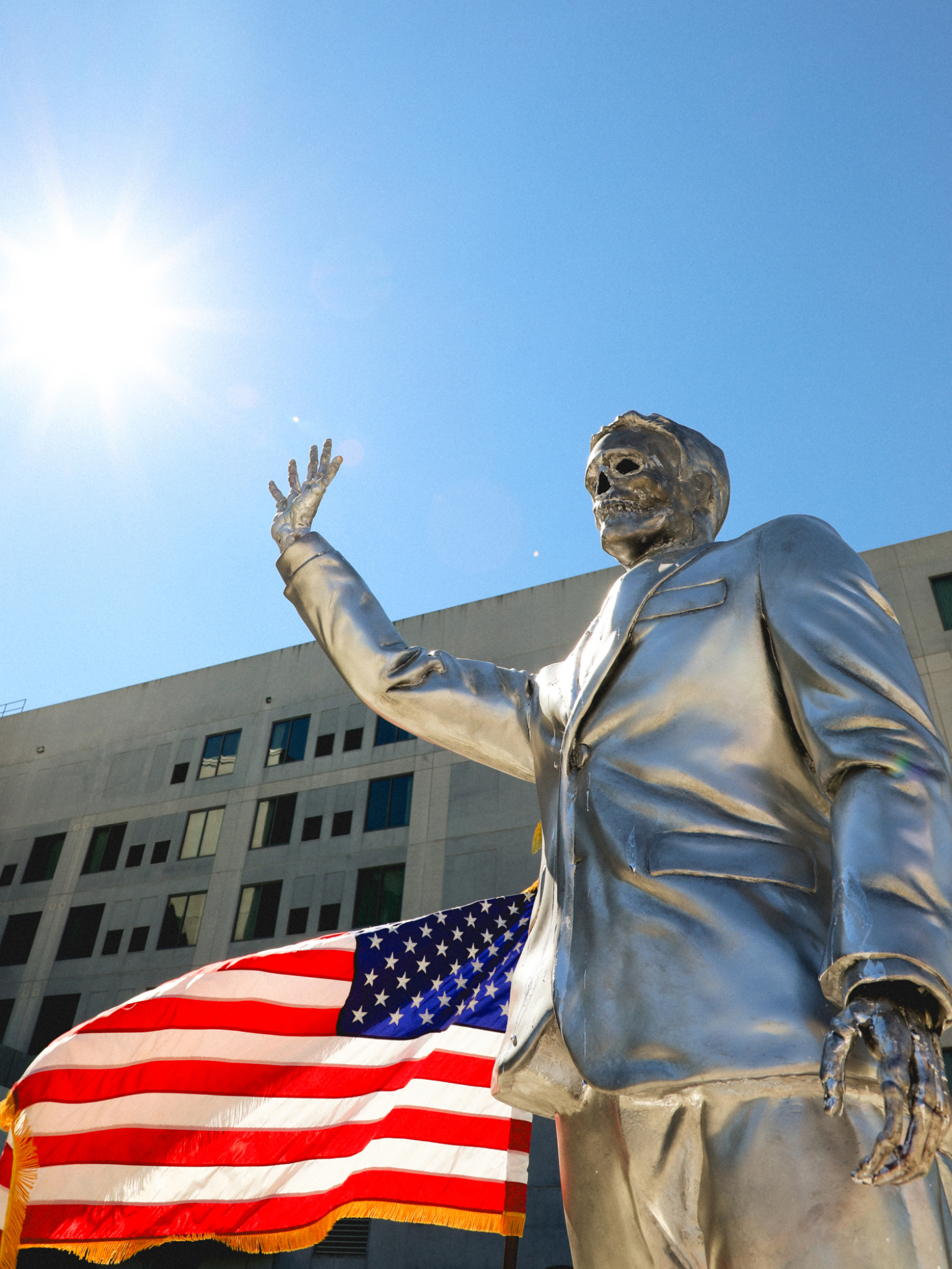 Melting DeSantis Statue Highlights Climate Denial Ahead of Midterms
